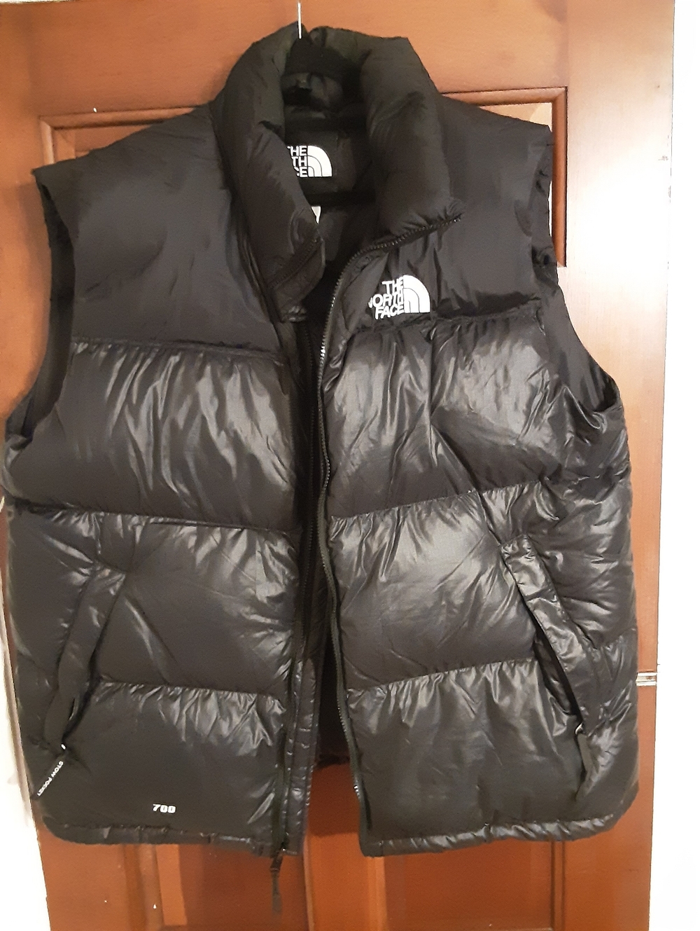 The North Face Black Puffy Down Vest Size XXL